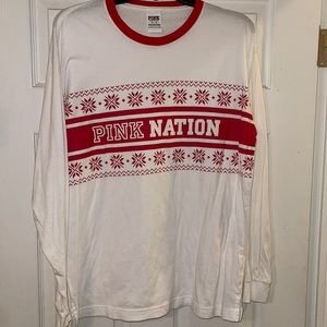 PINK long sleeved shirt